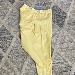 Talbots Women's Yellow Ankle Pants